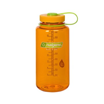 美國《Nalgene》專業水壺1000cc寬嘴水壼 2178-2065 柑橘