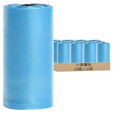 小麥購物 寵物拾便袋 Y115 小(29x15cm) 16g  30捲  顏色隨機  15張
