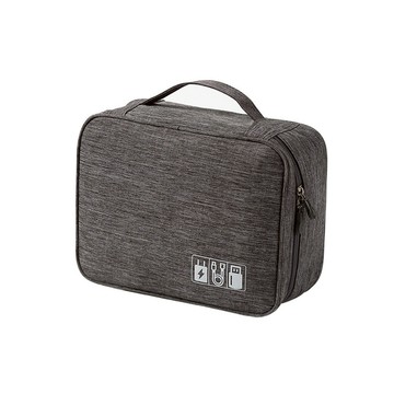 【ibits】多功能收納包 雙層大容量 防水設計 電子配件旅行袋