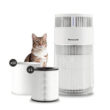 一年份濾網組★貓咪UVC殺菌抗敏空氣清淨機 HPA360WTW (適用8-17坪｜喵淨機)