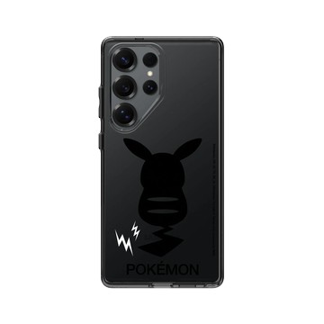 Galaxy S25 Ultra Clear 酷墨灰 - 寶可夢 Pokemon - 皮卡丘背面剪影