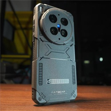 肥熊適用于vivo X300 Ultra/X300Pro/X300 Pro/X300U戰術防摔手機殼通勤防刷手機套保護套手機殼軍事戶外風格