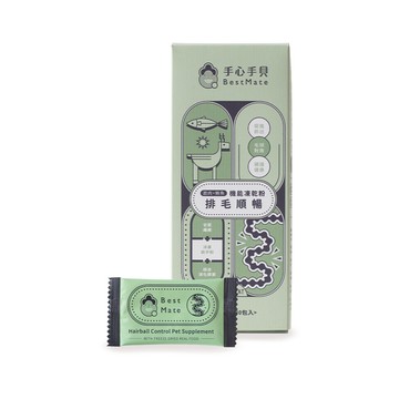 BestMate 機能凍乾粉 排毛鹿鮪 全齡貓適用 1盒(30包/盒)