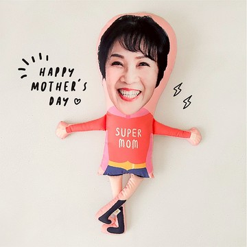 媽媽超人抱枕