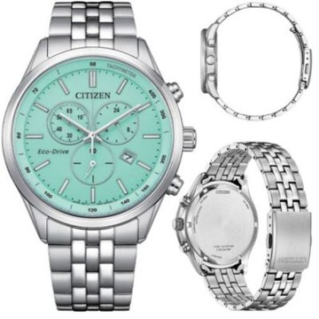 CITIZEN 星辰 藍光之夜光動能計時腕錶-42mm AT2570-56M