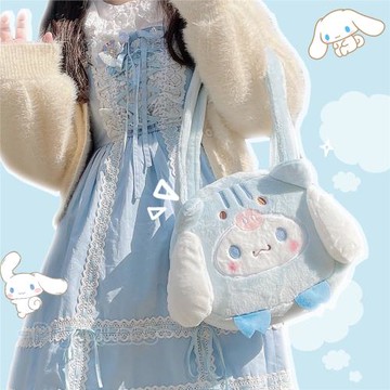 PL*變小豬大耳狗玉桂狗jk包蘿莉背包洛麗塔手拎斜挎單肩Lolita