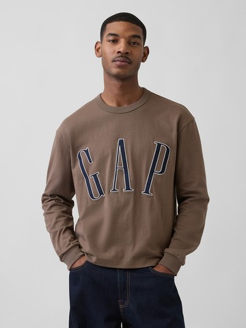 寬版Gap Logo 短款T恤