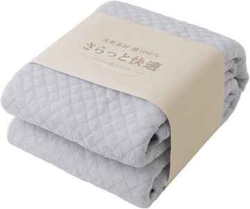 【折300+10%回饋】【日本代購】Niceday 床墊米色寬版雙人床尺寸(Wide King,200厘米×200厘米) 棉100% 毛絨面料春夏秋冬四季通用不悶熱乾爽毛巾面料可洗褥墊長毛絨215178N8