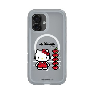 iPhone 16 AirX 流變灰 - 三麗鷗-Hello Kitty - Pixel Art