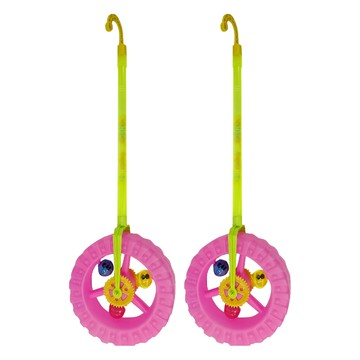 燕子城 手推大輪 造型糖果玩具  16g  2個
