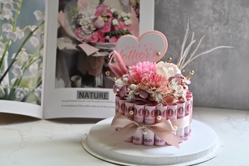 鈔票蛋糕花(附贈照片輸出)