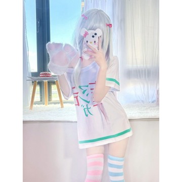 【動漫角色扮演】HK 埃羅芒阿老師 和泉紗霧 cos服 二次元 T恤 動漫 日系 軟妹 衣服 睡衣 女 cosplay