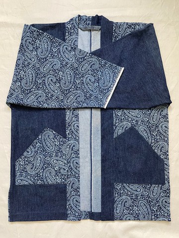Denim Kimono Jacket 牛仔布和服外套