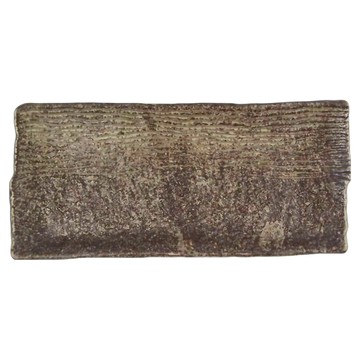 備前茶金流水長皿  備前茶金  1個