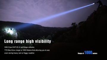 美國XHP35HI遠射戰術強光手電筒 鼠尾線控開關皮卡尼導軌戶外裝備