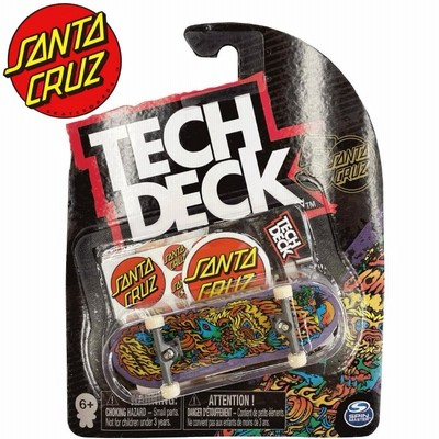 Tech Deck SANTA CRUZ 指スケ Amazon.com: TECH DECK, Santa Cruz Pro Series Finger Board
