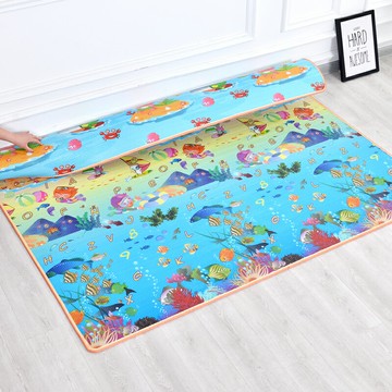 寶寶爬行墊加厚客廳嬰兒爬爬墊家用泡沫兒童地墊無味可折疊