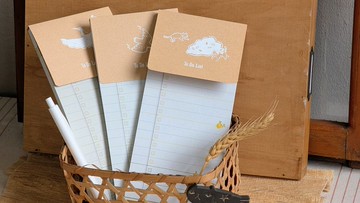 TO DO LIST 待辦Memo 週計畫 / 封面手工絹印 - 稻曆款