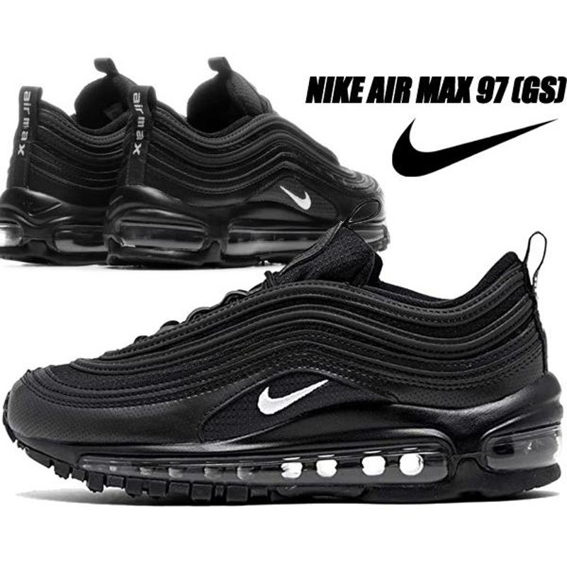 NIKE AIR MAX 97 (GS) black/white-anthracite 921522-011 ナイキ エア