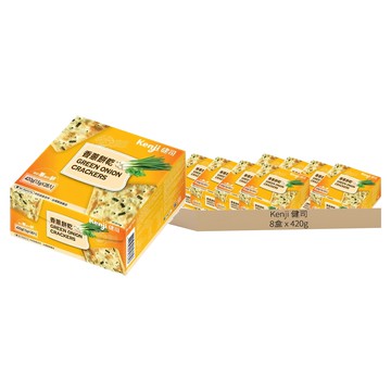 Kenji 健司 香蔥餅乾 28包  420g  8盒