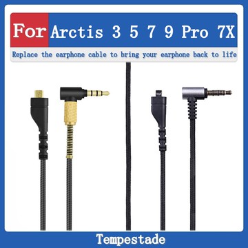for Arctis 3 5 7 9 Pro 7X 音頻線 耳機線 替換耳線 線材