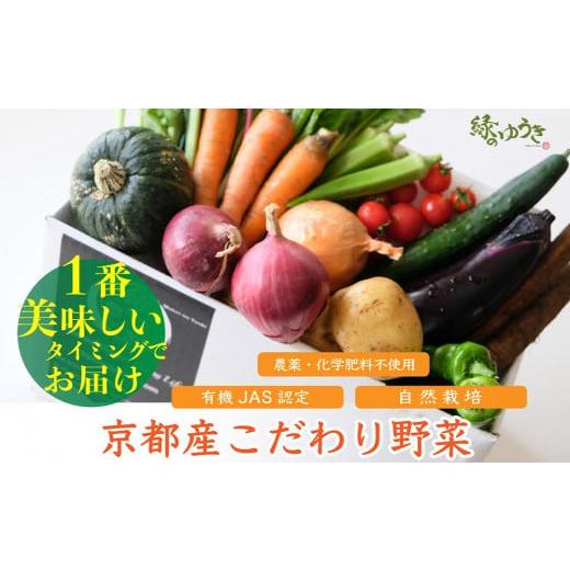 ふるさと納税 京都府 京都市 〈12月以降発送〉野菜の売上の１％が社会の応援に　京都産こだわりの野菜（有機野菜、栽培期間中農薬・化学肥料不…