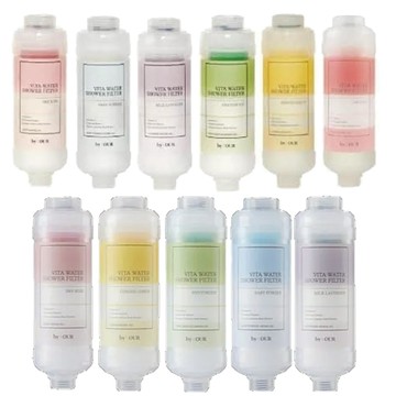 韓國 完美純淨沐浴過濾器 BY OUR 香氛濾芯 LUDA 蓮蓬頭 轉接 過濾 沐浴濾芯 維他命濾芯