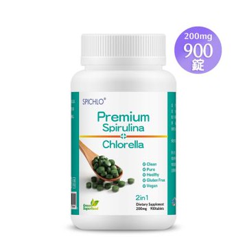 【遠東生技】司必樂多 藍綠雙藻濃縮錠200毫克(900錠)