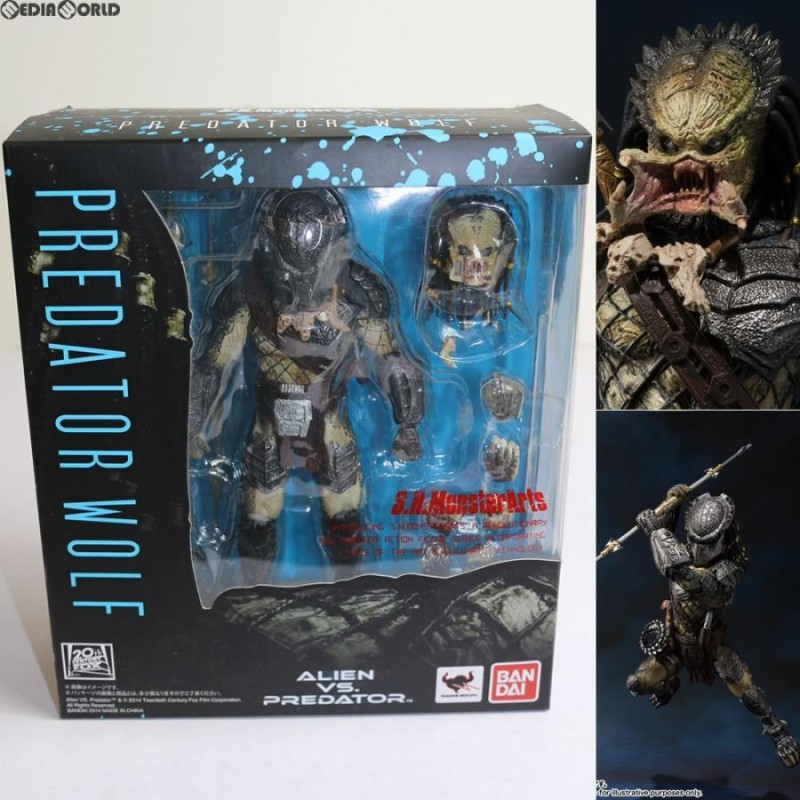 中古即納』{FIG}S.H.MonsterArts(モンスターアーツ) プレデターウルフ エイリアンVSプレデター2 完成品 フィギュア  バンダイ(20140228) | LINEブランドカタログ