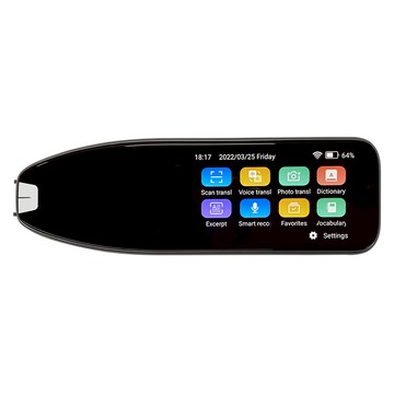 Muigic 沐居 隨拍即翻3吋大螢幕智能掃譯筆 支援照片翻譯 10小時續航 8G內存  F02