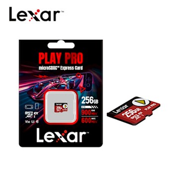 Lexar PLAY PRO microSDXC Express  256GB 超高速記憶卡(Switch 2專用)