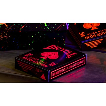 【USPCC 撲克】Bicycle Star-Fire Pink Neon 撲克 S103052459