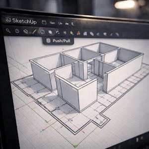 Apply SketchUp to Build 3D House Models from 2D Plans