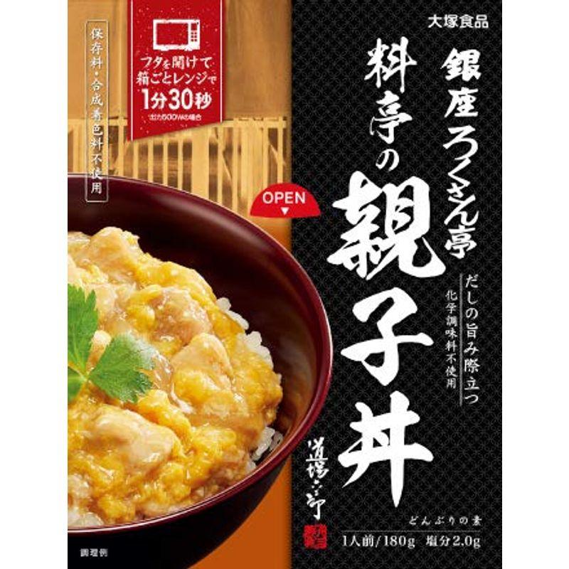 大塚食品 銀座ろくさん亭 料亭の親子丼 180g×30個入