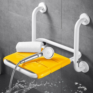 浴室折疊座椅衛生間老人安全防滑壁掛凳殘疾人無障礙扶手洗澡凳子 雙11全館免運