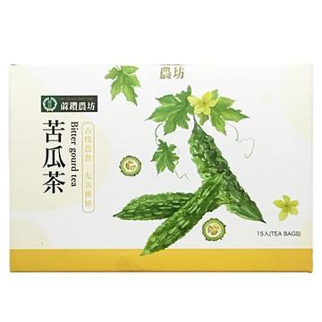 蔴鑽農坊 苦瓜袋茶  1個  15個裝  3g