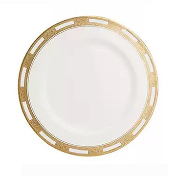 英國Aynsley 女王系列 骨瓷真金浮雕點心盤15cm