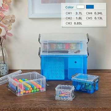 [Keyway聯府] 1號嬌點整理盒 透明收納盒 3.7L 小物盒 零件盒 材料盒 飾品盒 CM1/CM2/CM3/CM4/CM5【139百貨】