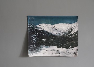 台灣高山掛布 - Jan 雪山圈谷