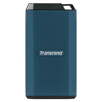 Transcend 創見 ESD410C USB3.2/Type C 抗摔防水雙介面外接SSD行動固態硬碟 TS2TESD410C  藏青藍  2TB