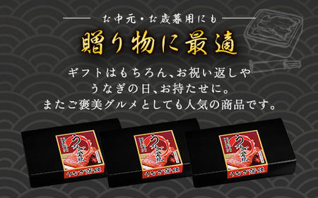 国産うなぎ蒲焼×3箱セット(60g×9）