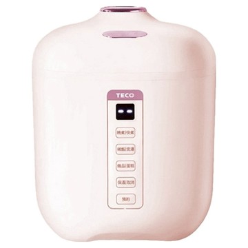 TECO 東元 2人份多功能微電腦電子鍋 1.2L容量 12H保溫功能 24H預約功能  XYFYC0277  粉色