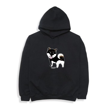 Shiba Inu Hoodie 小飯糰 啾咪黑柴 內磨毛暖暖帽T