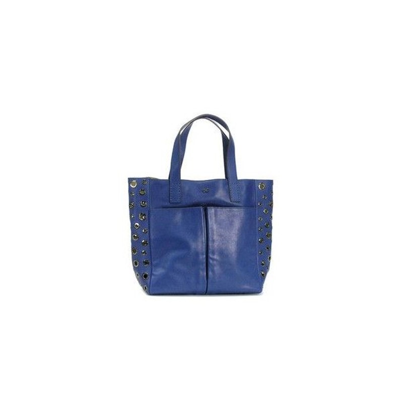 Anya Hindmarch アニヤハインドマーチ トートバッグ 21 Raw Nevis Sm Peephole Cobalt Bl 通販 Lineポイント最大0 5 Get Lineショッピング