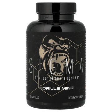 Gorilla Mind, Sigma™，睾丸甾酮助推器，120 粒膠囊