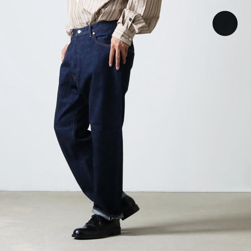 Ordinary Fits (オーディナリーフィッツ) LOOSE ANKLE DENIM ONE WASH