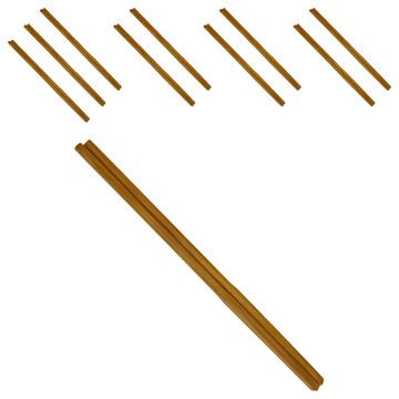 minono 米諾諾 復古筷 25cm  10雙  166331