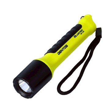 GENTOS 防水 + 10M耐摔手電筒 400流明 IP68 BR-10M  黃色  1個