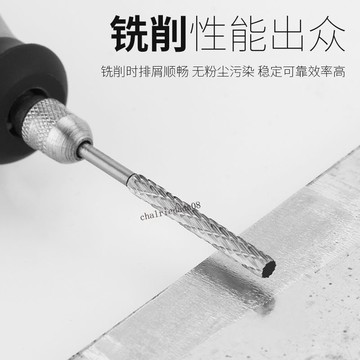 臺彎發貨 高效工具 加長鎢鋼磨頭旋轉銼刀金屬打磨頭硬質合金旋轉銼打磨鑽頭木工銑刀