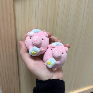 新上架👉角落生物玩偶睡覺小豬迷你公仔粉色小豬角落生物周邊毛絨娃娃擺件交換禮物 送朋友禮物